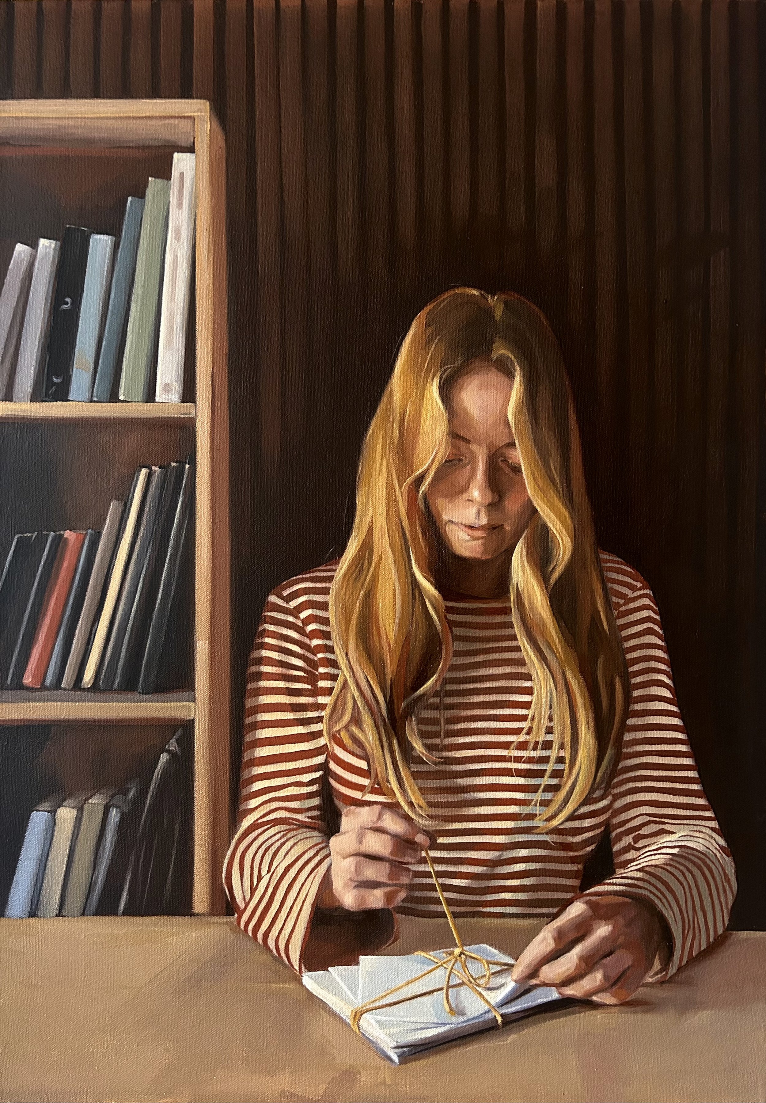 The Archivist
35x50cm
Oil on Canvas
£!500