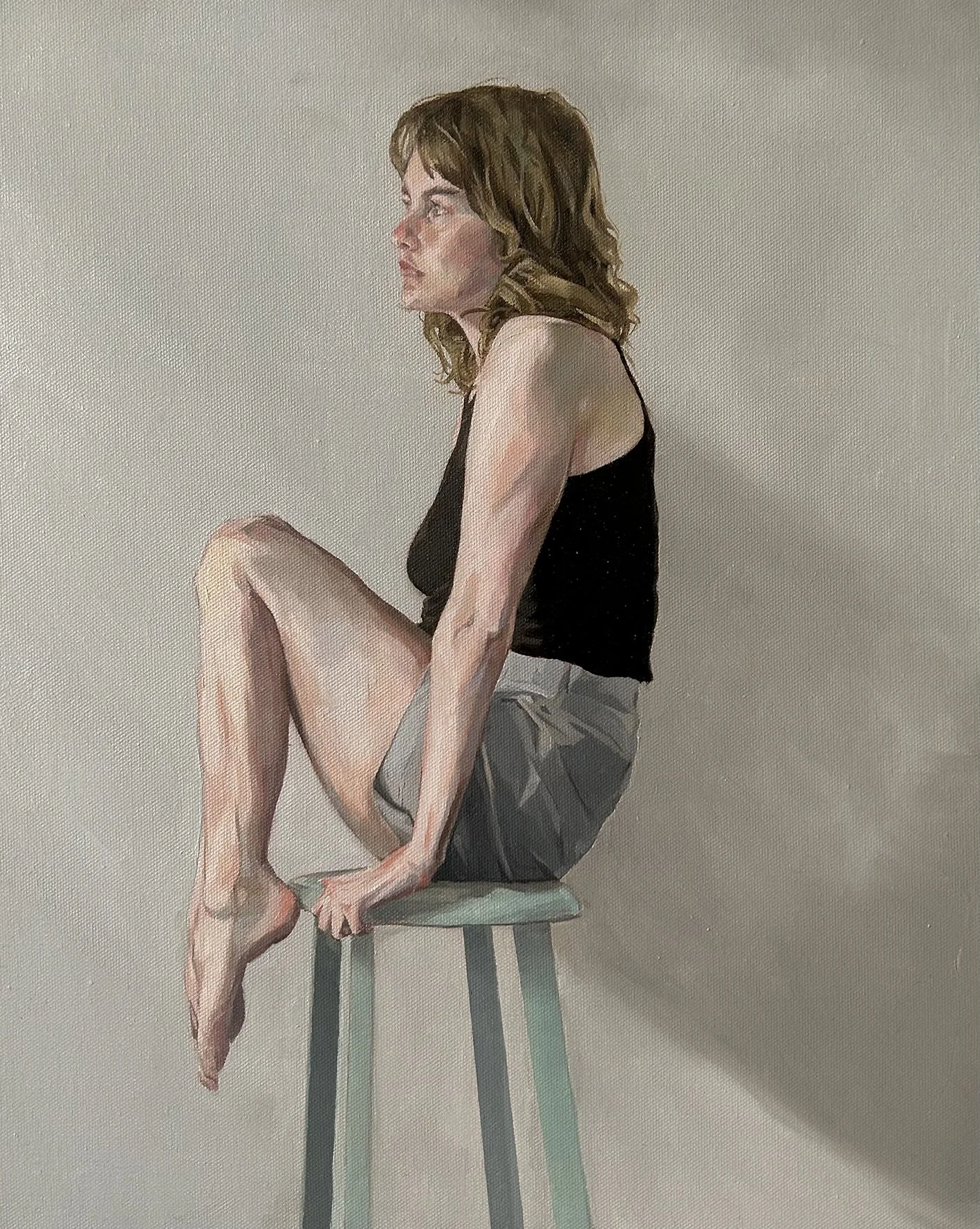 Balanced on Green Stool 40x50cm
Oil on Canvas
SOLD