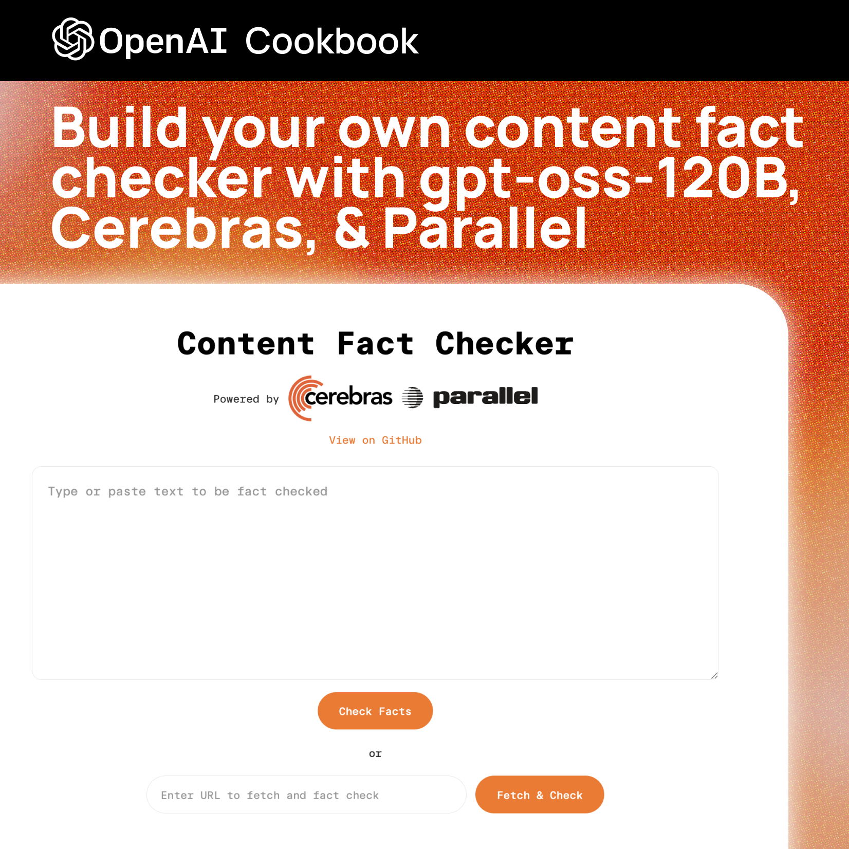 Build Your Own Content Fact Checker 