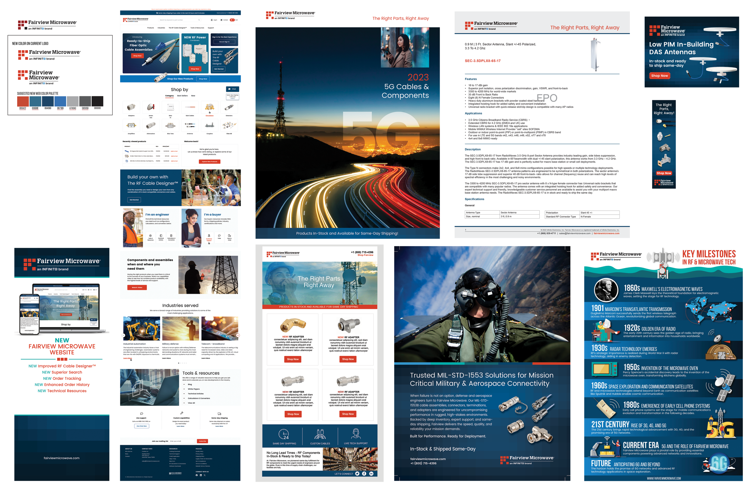 Fairview Microwave Branding Update