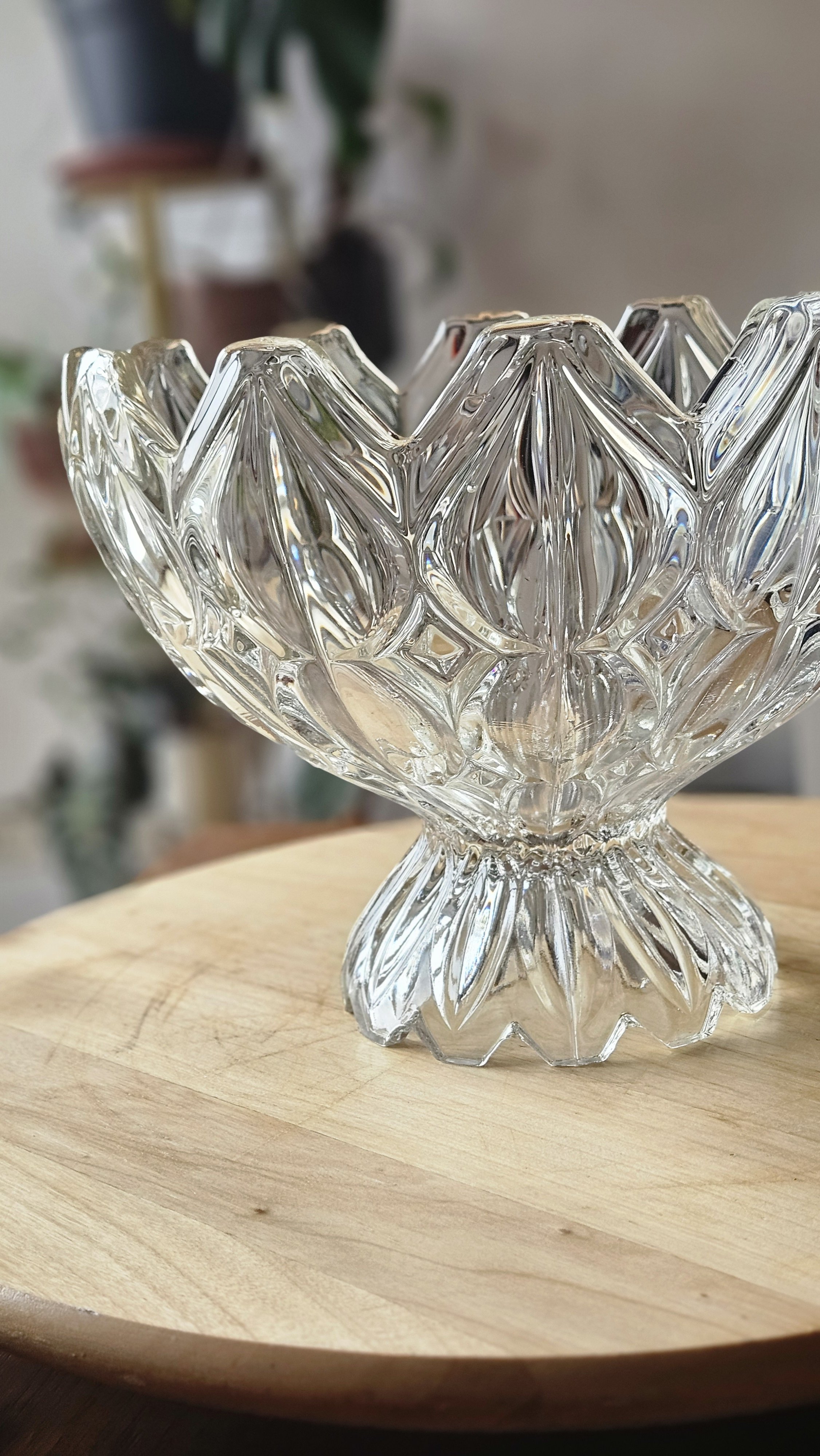 Veľká sklenená misa