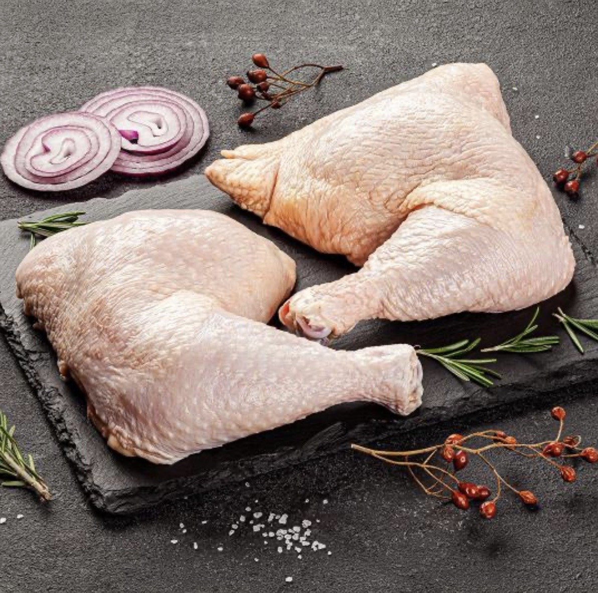 Chicken Leg Skin On/Off