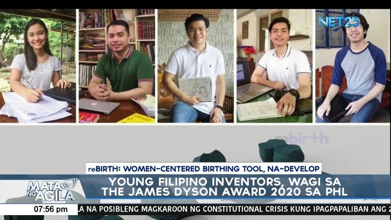 Young Filipino inventors, wagi sa The James Dyson Award 2020 sa PHL