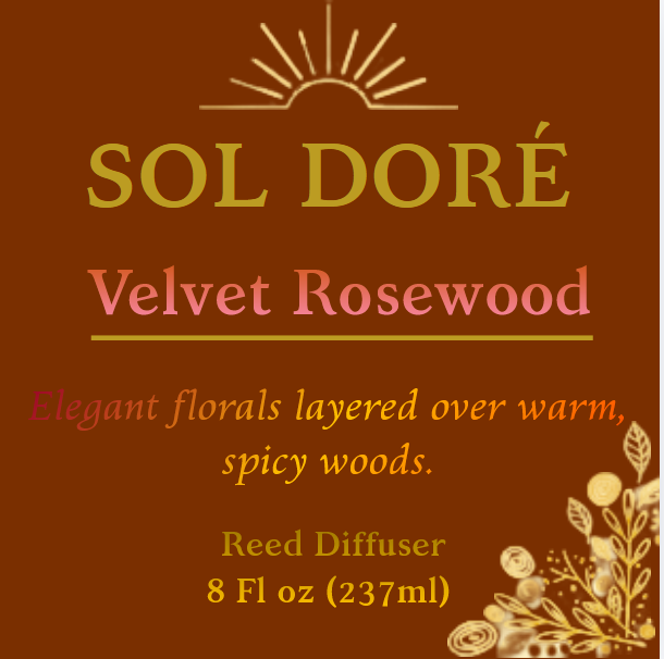 Velvet Rosewood 8oz