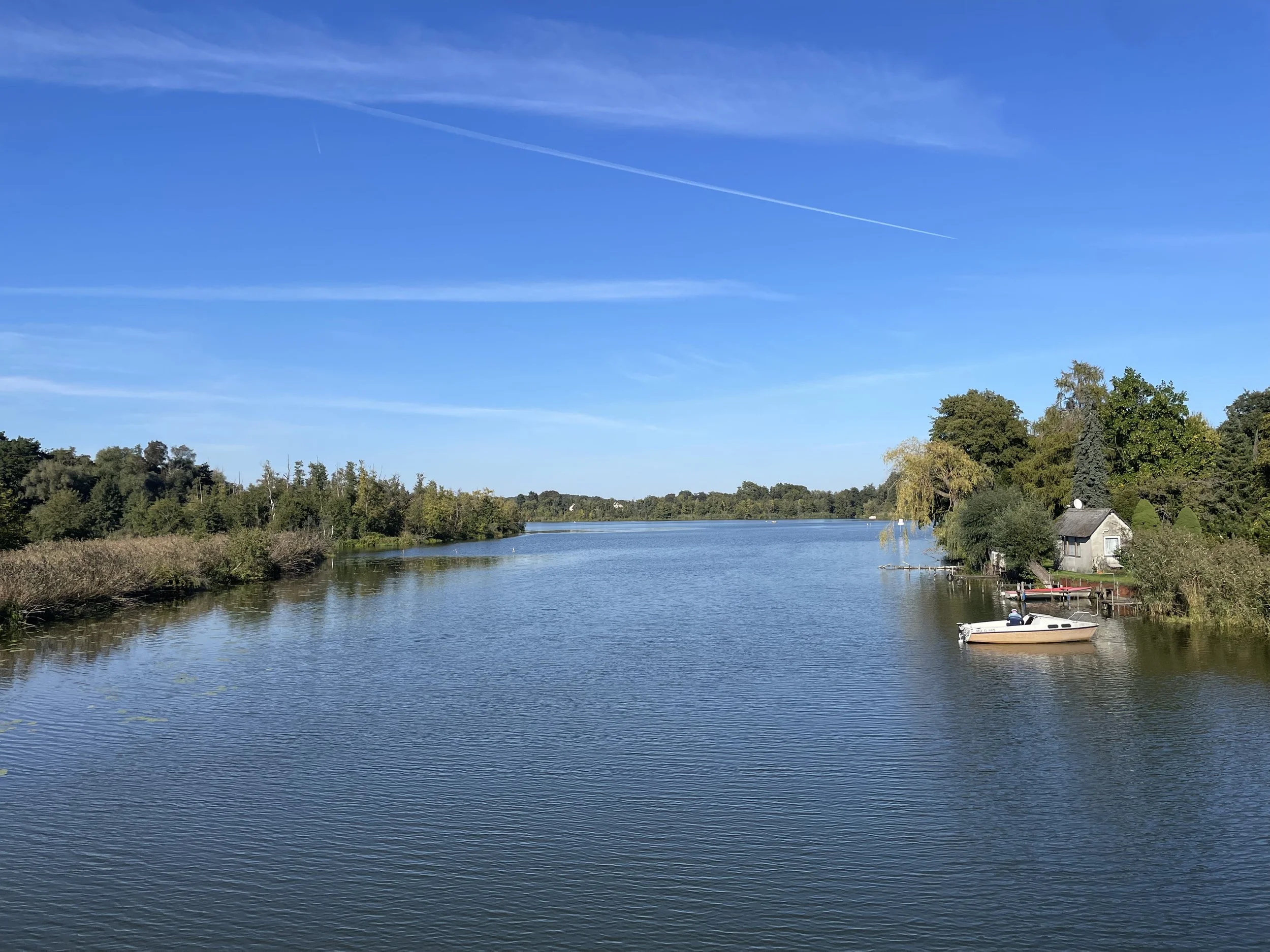 Blick von der Wublitzbrücke