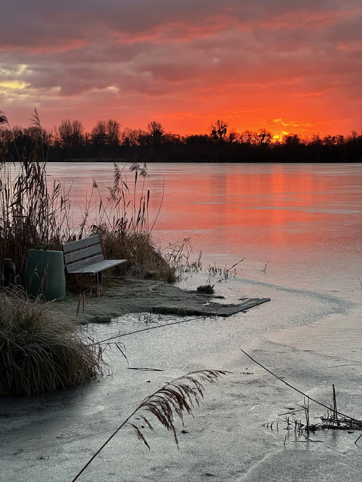 Winter an der Wublitz