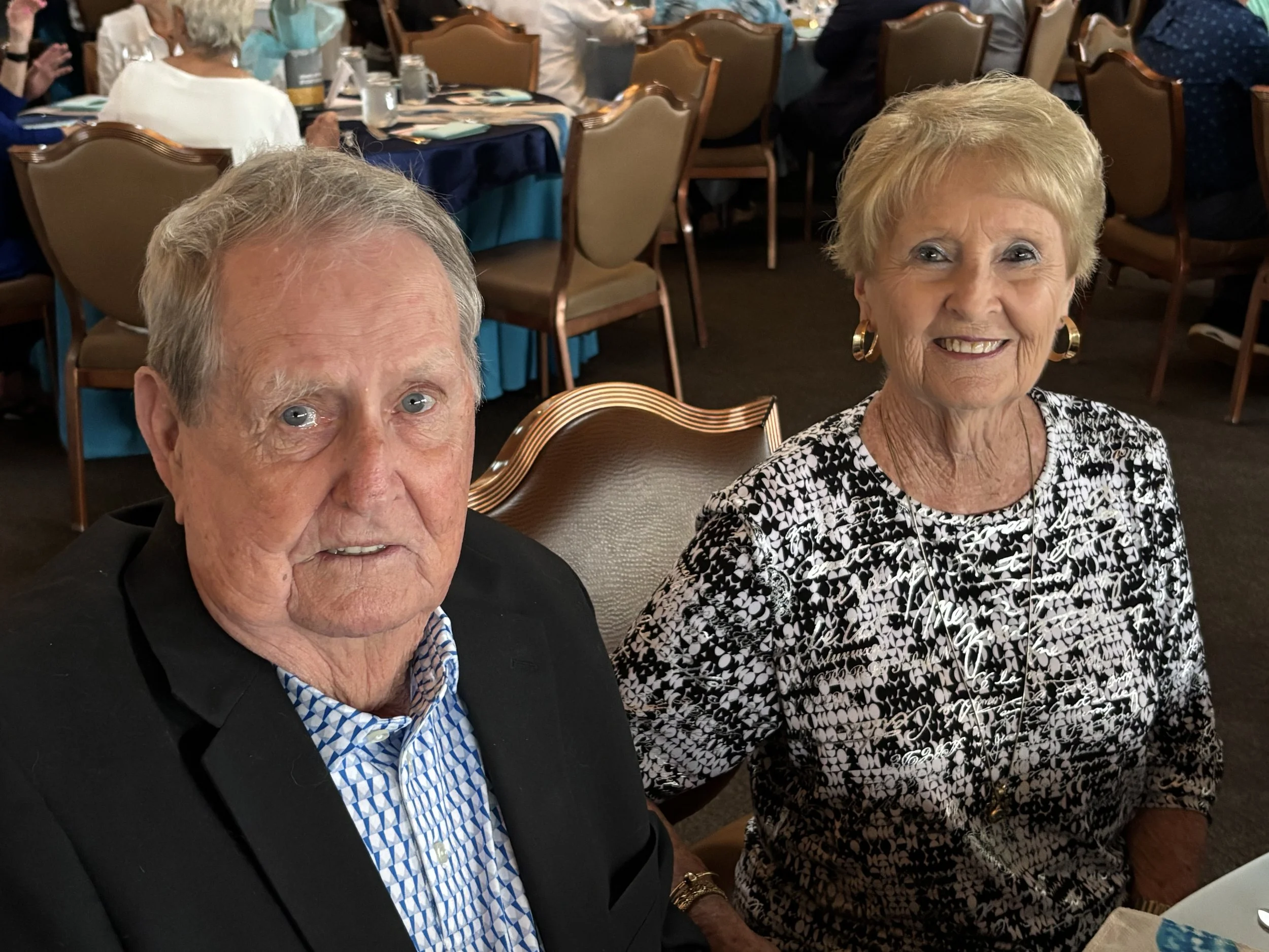 Longtime volunteers Jimmy and Sonya 