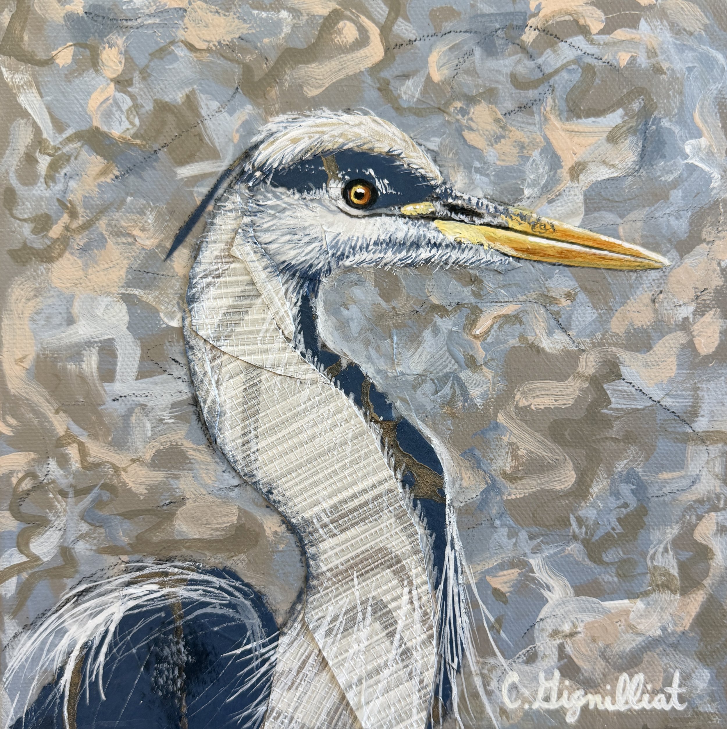 Still Presence - 8 X 8 inches