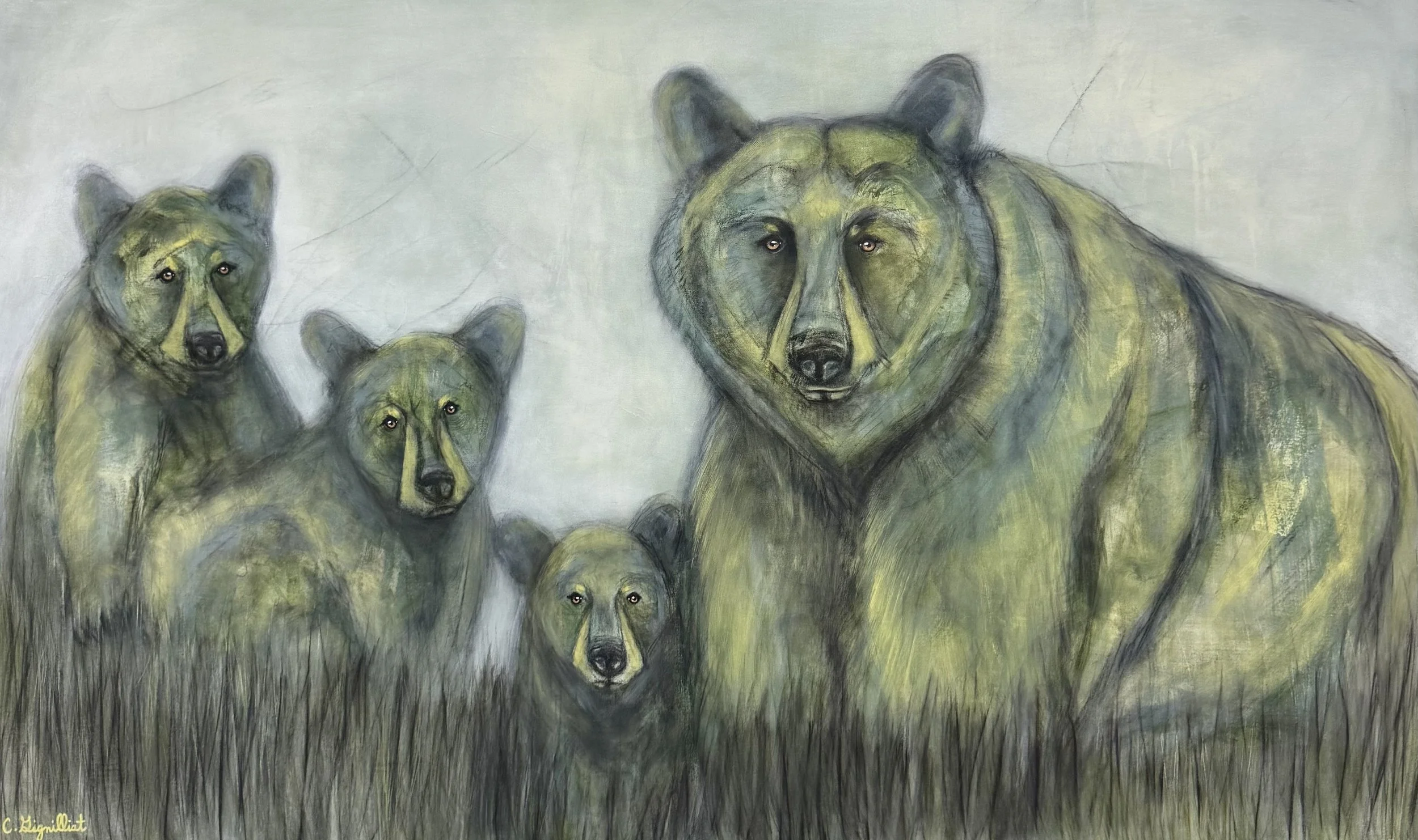 A Mama's Love - 60 X 36 inches 