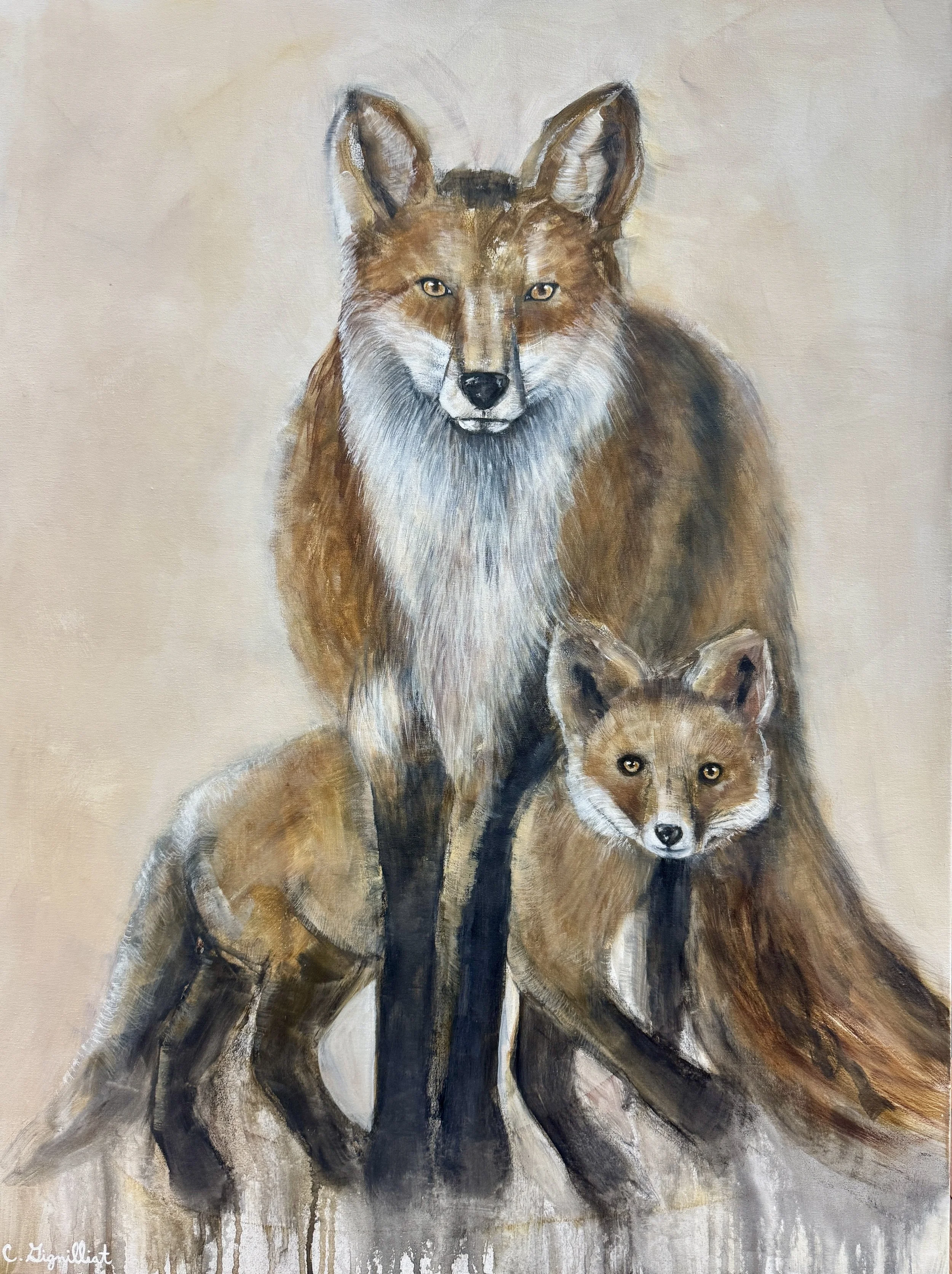 Safe With Me - 30 X 40 inches