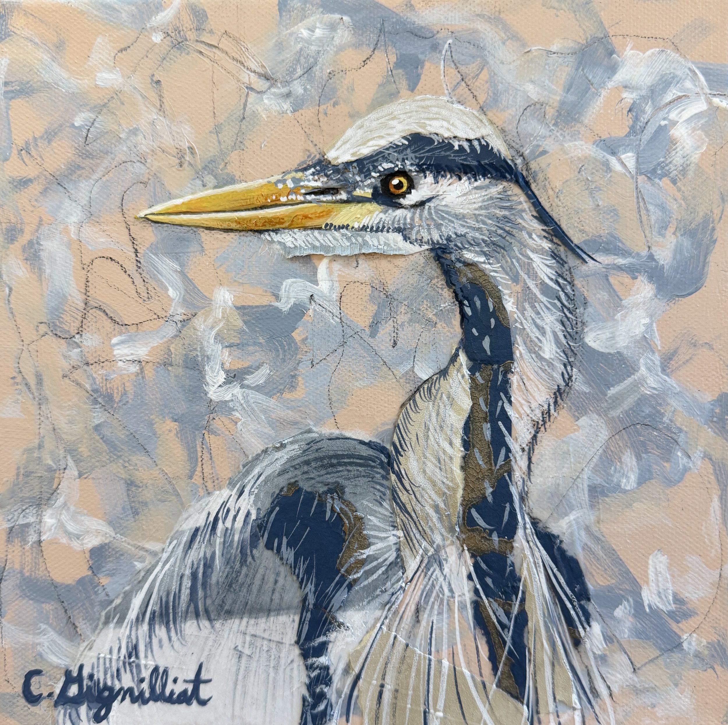 Morning Watch - 8 X 8 inches