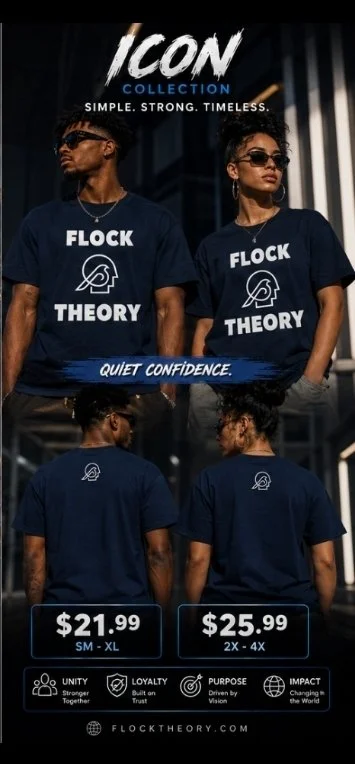 Flock Theory Icon Collection Tee