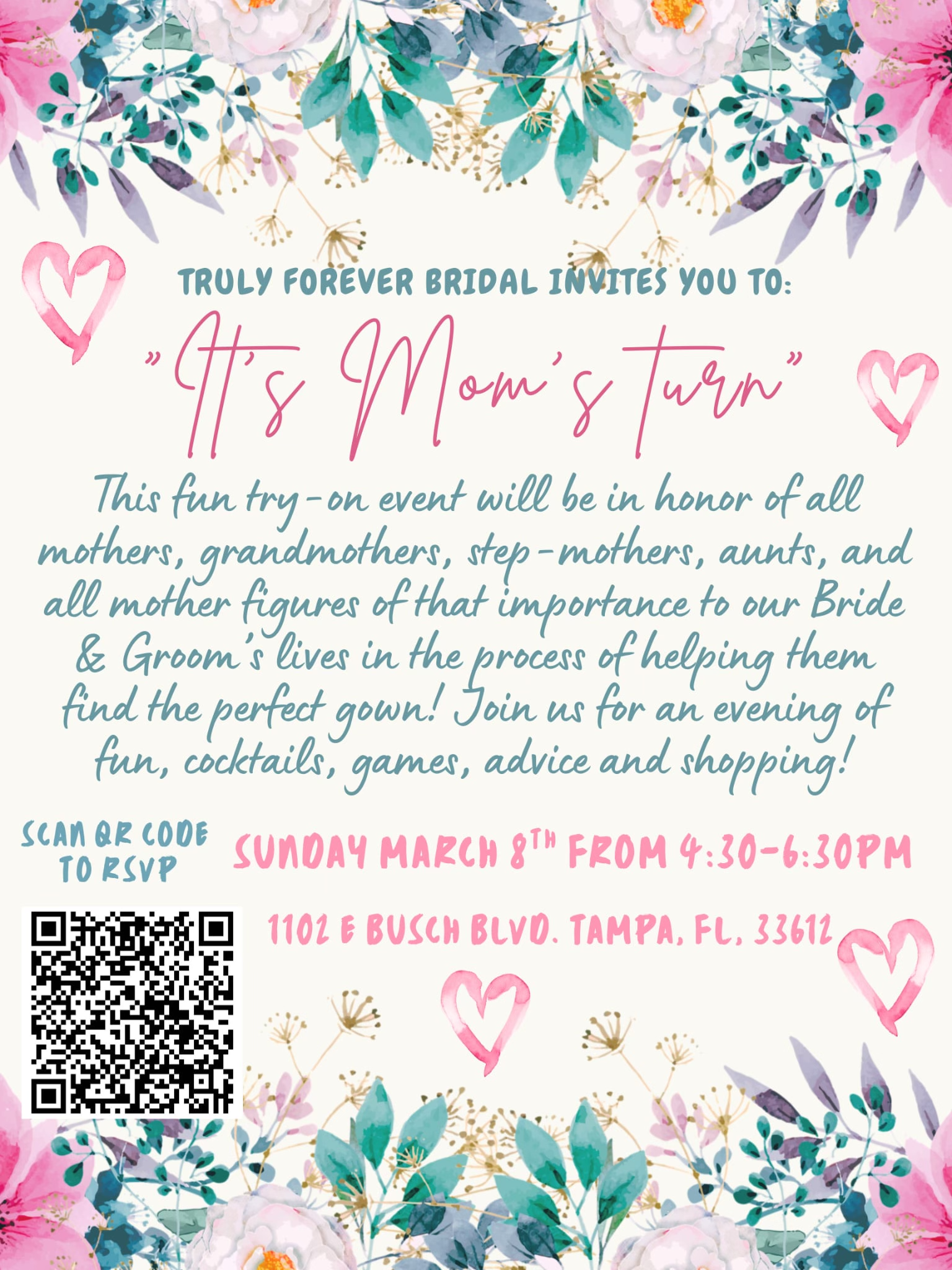 It’s Mom’s Turn!