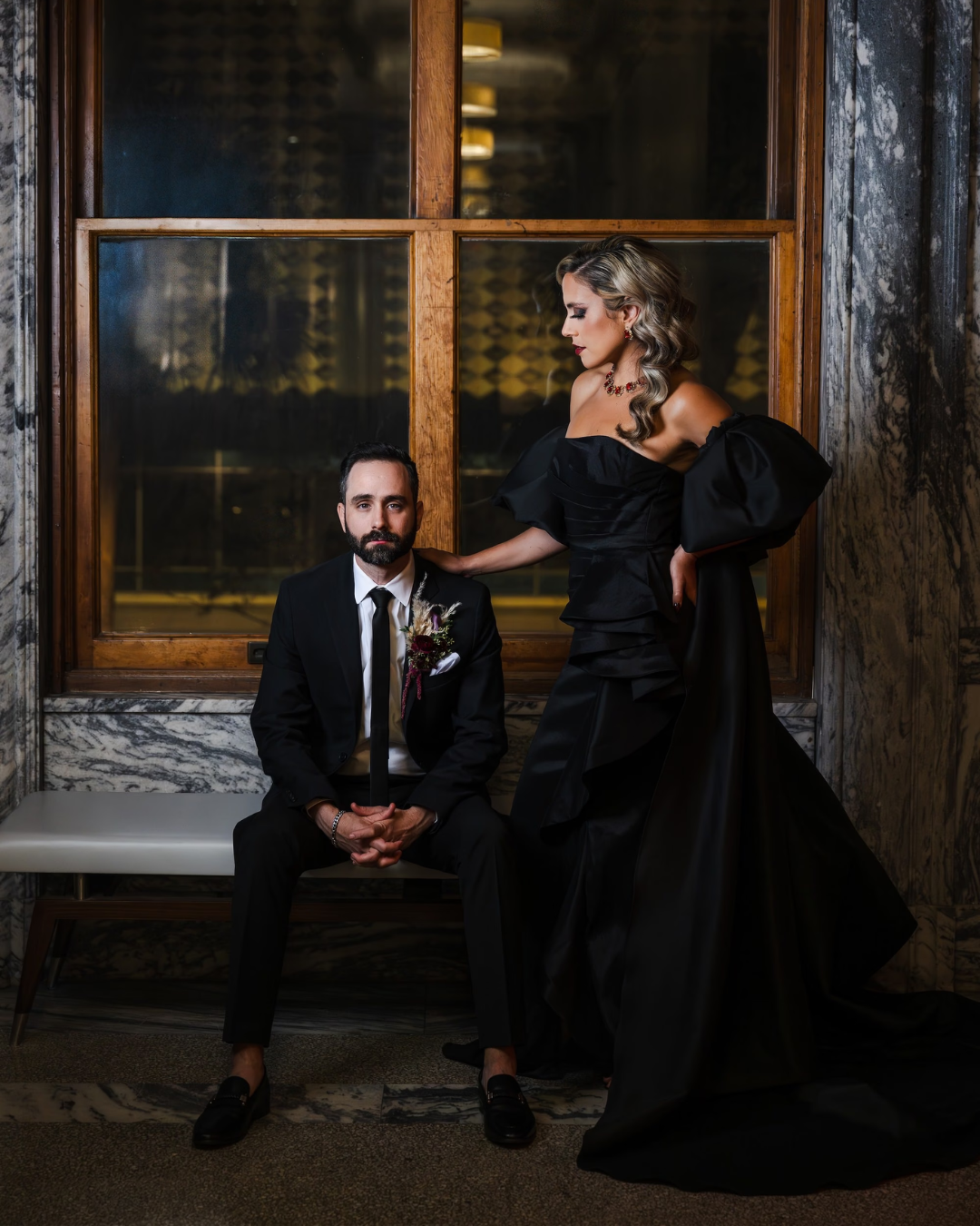 Noir Romance Wedding Inspiration