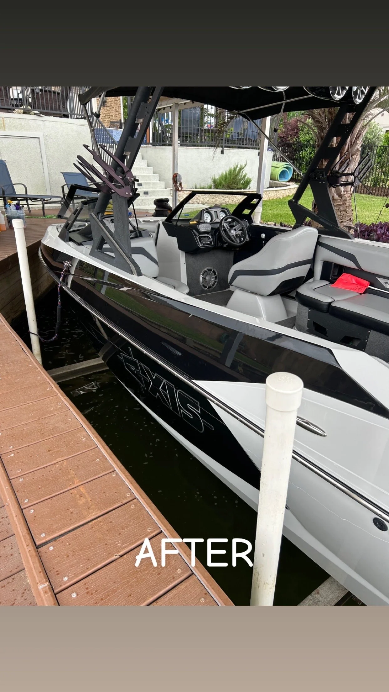 Full Mobile boat Detail