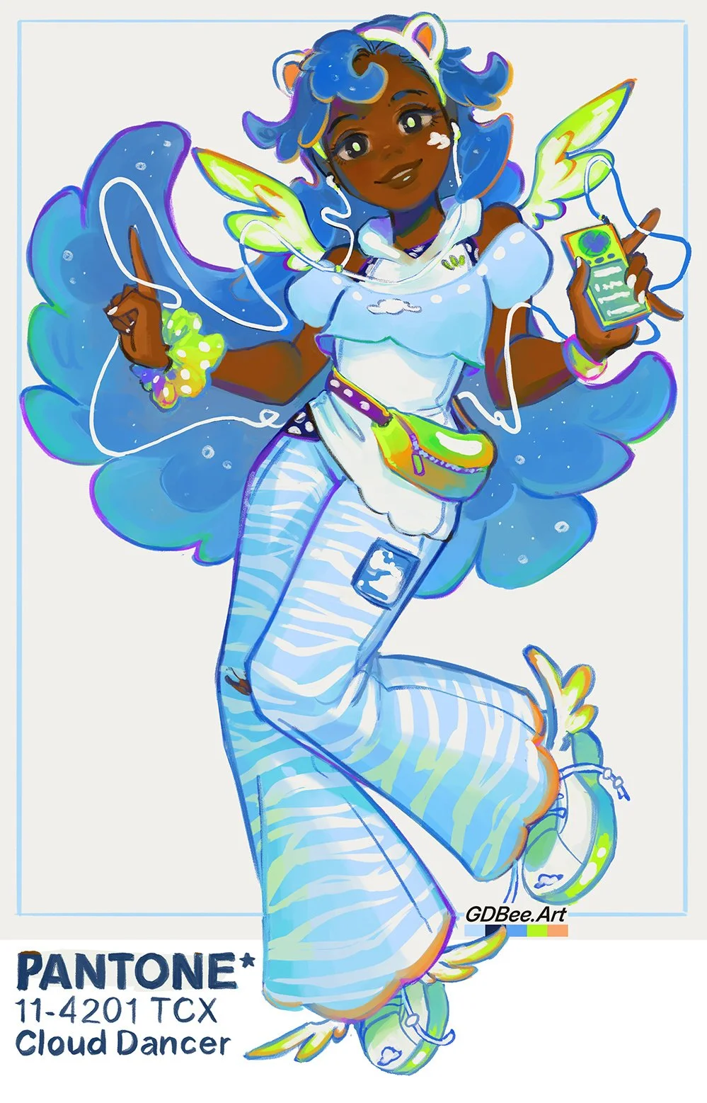 I tried to breathe life into cloud dancer