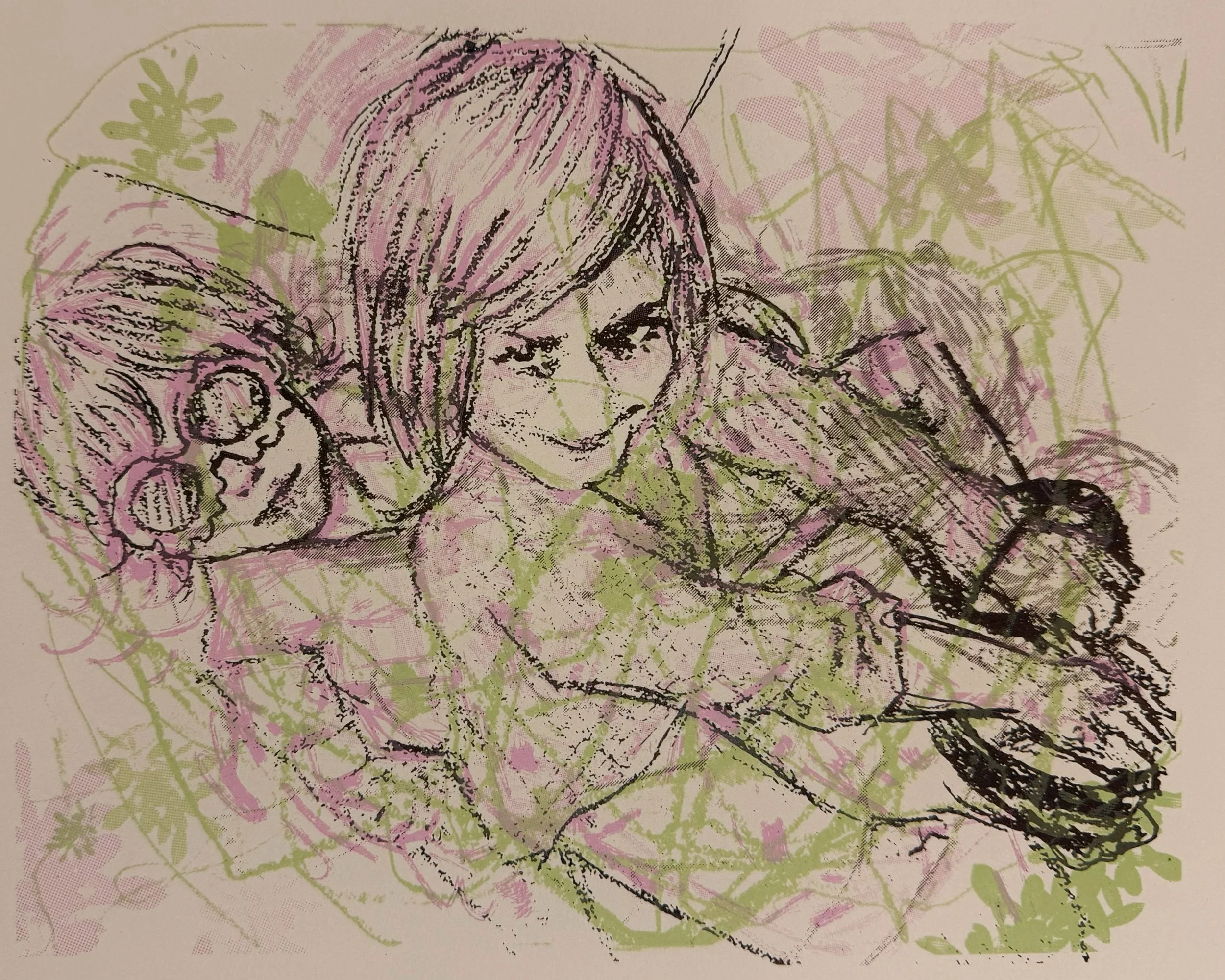 "Tokyo Drift", photolitho print, 10x12in