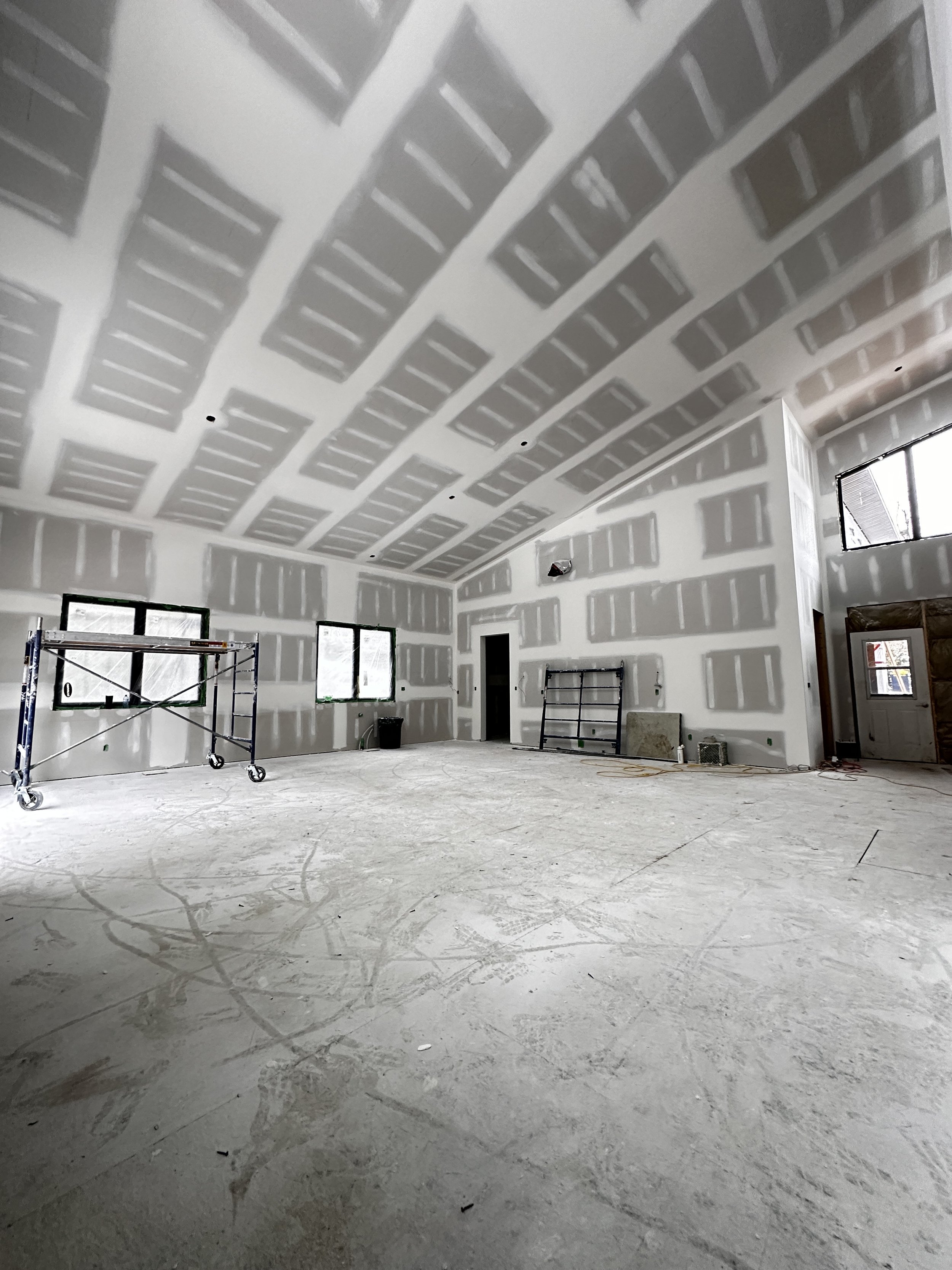 Complete drywall and finishing services for custom homes throughout Muskoka, including Bala, Gravenhurst, Port Carling, and Parry Sound.