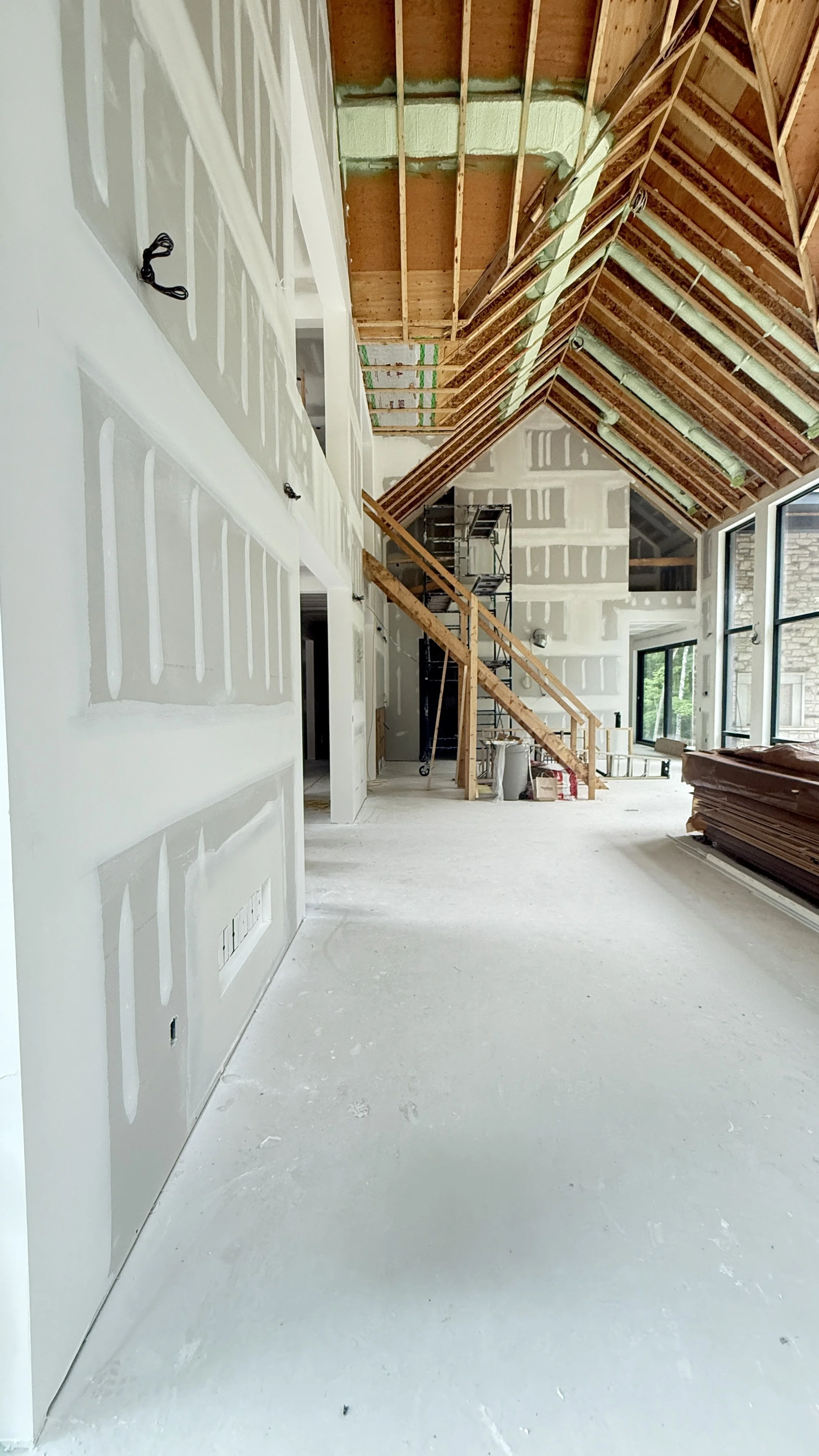 High end drywall installation in muskoka Bracebridge