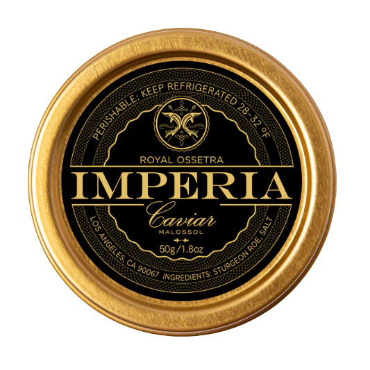 Imperia caviar bumps at Akash Winery