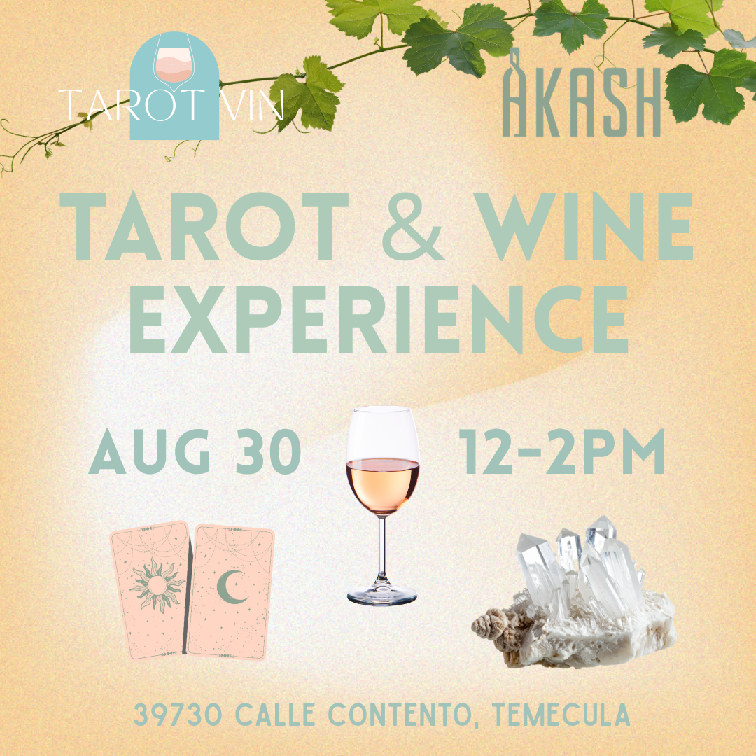 Summer Tarot Vin on the Vineyard Patio