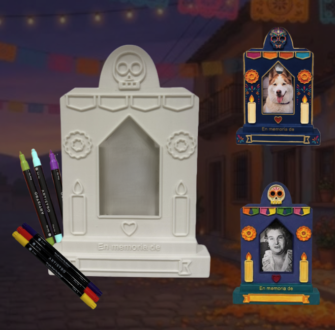 Dia de los Muertos Art Shrine