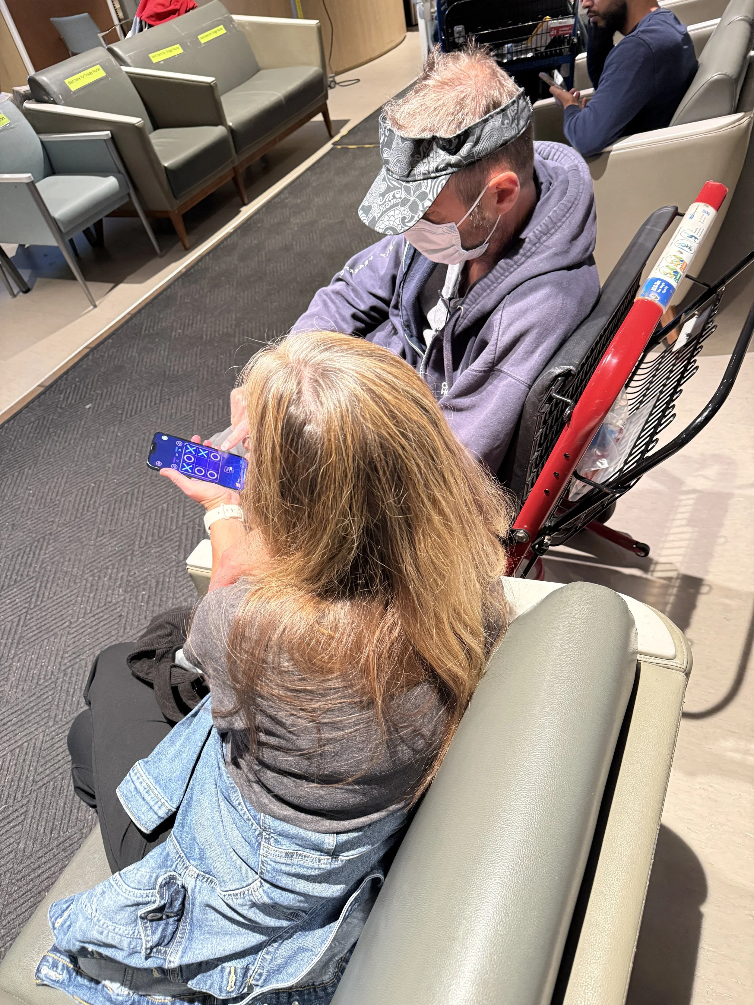 CEDARS ER-12/4/25- waiting waiting waiting for a room- complications from the tumor 