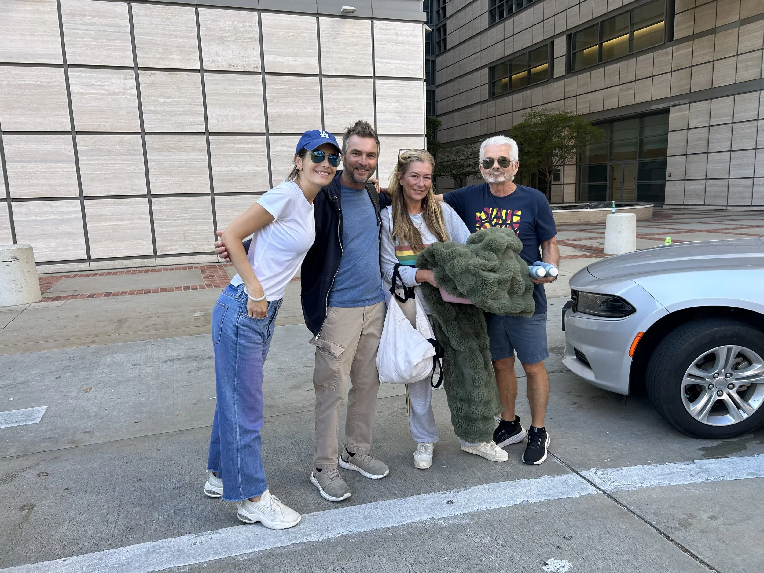 Leaving UCLA - heading home to Tehachapi