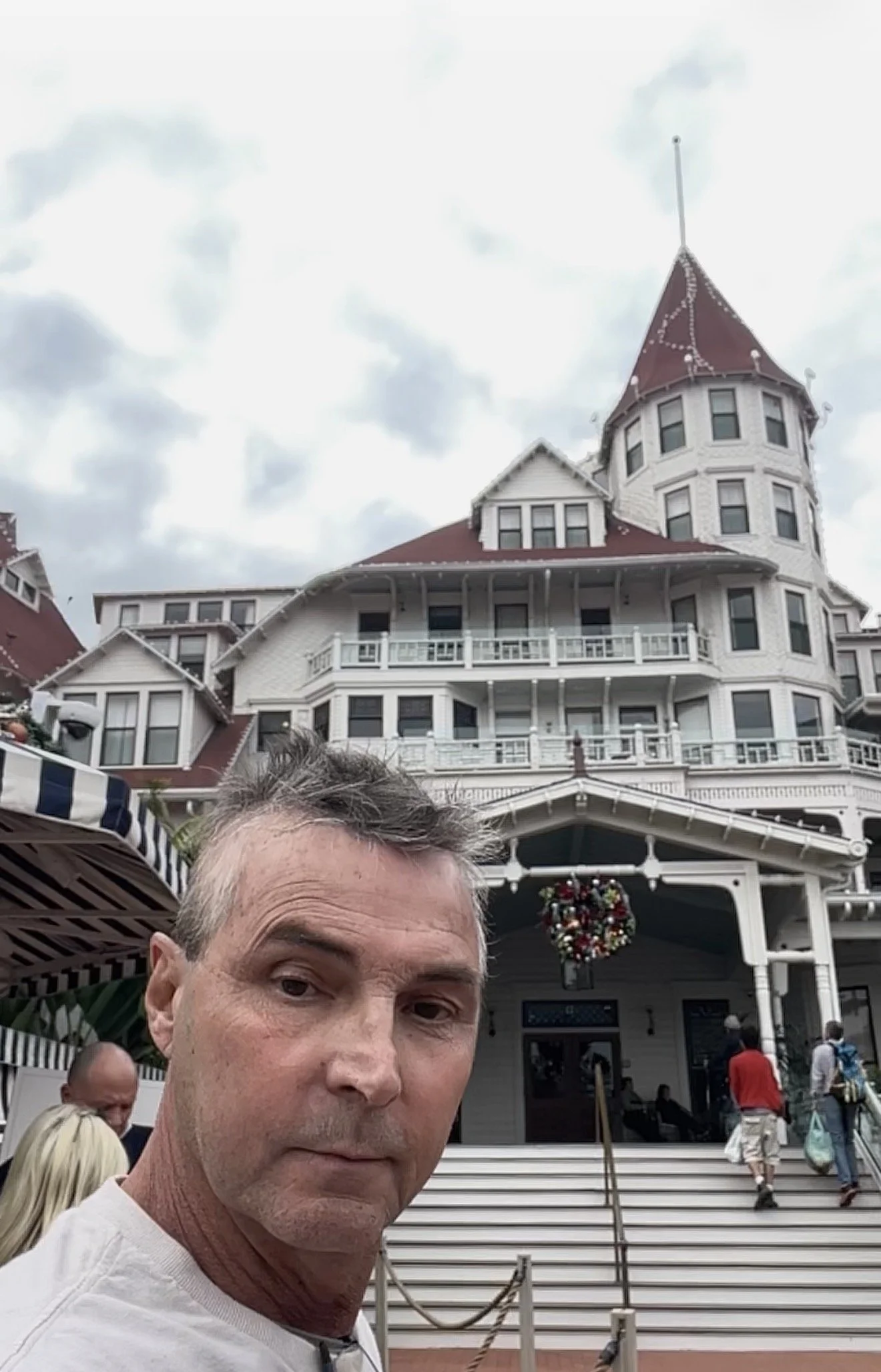 Coronado Hotel Selfie