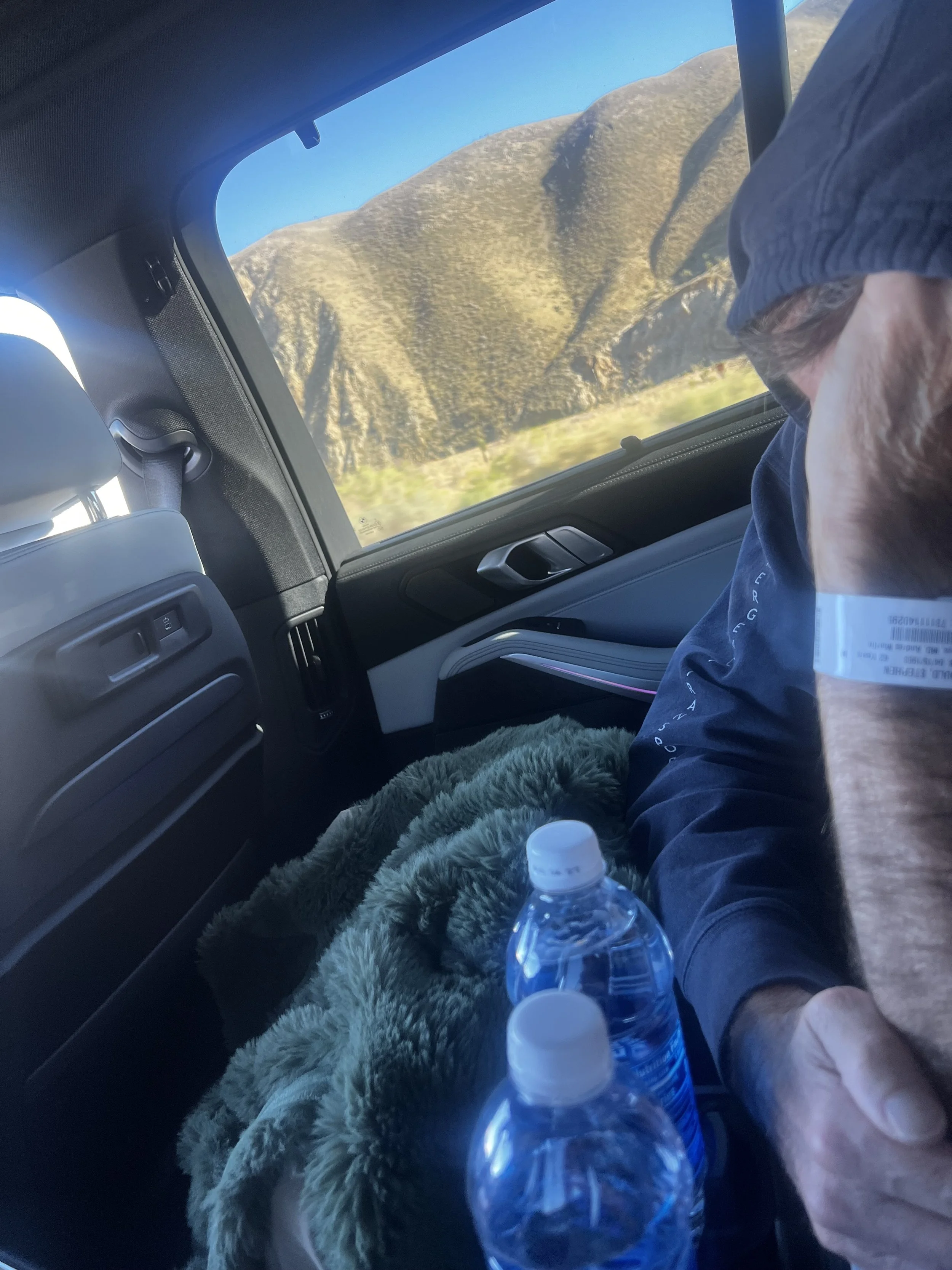 On the way to UCLA ER