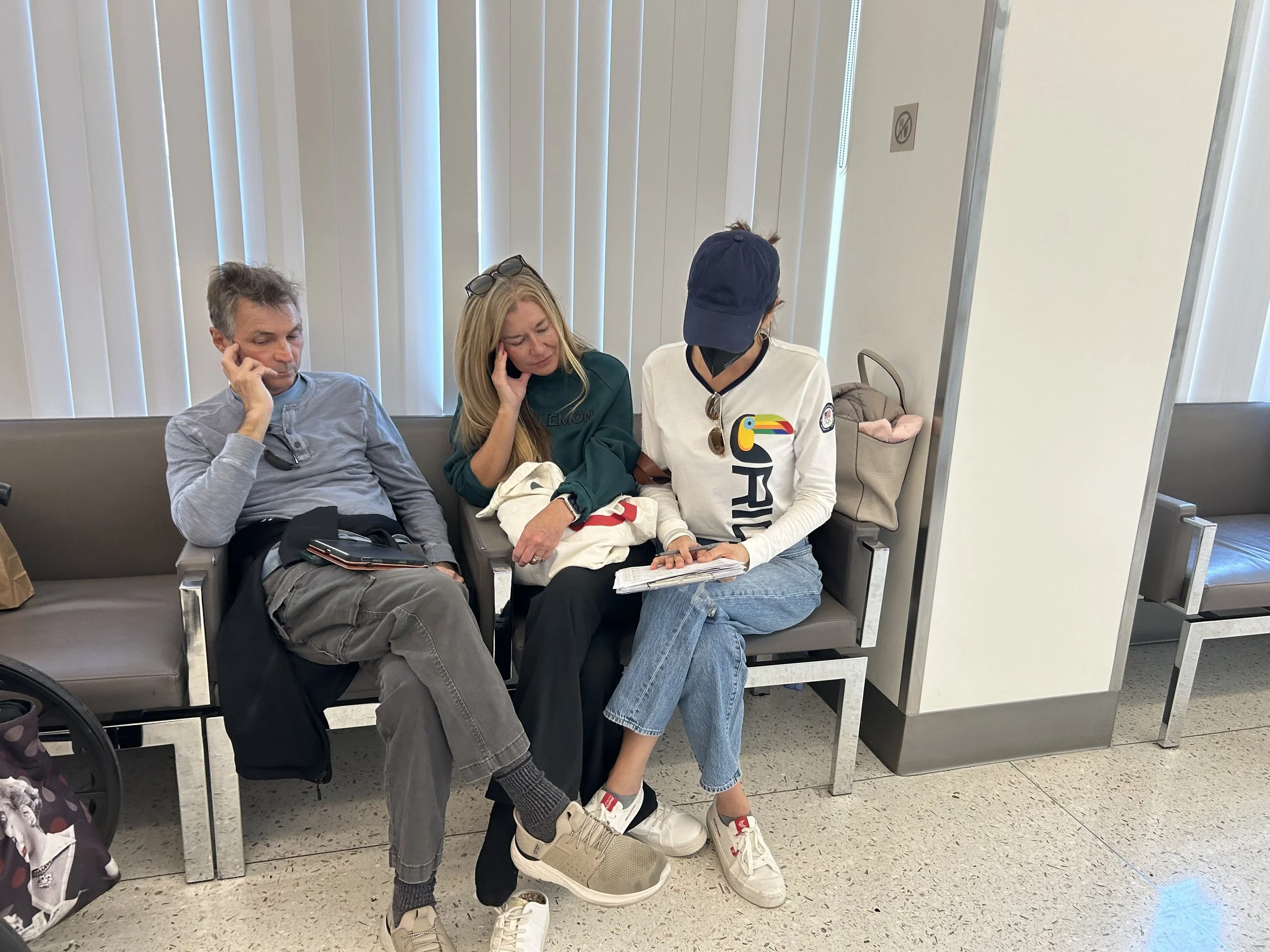 Back to LA to begin consults