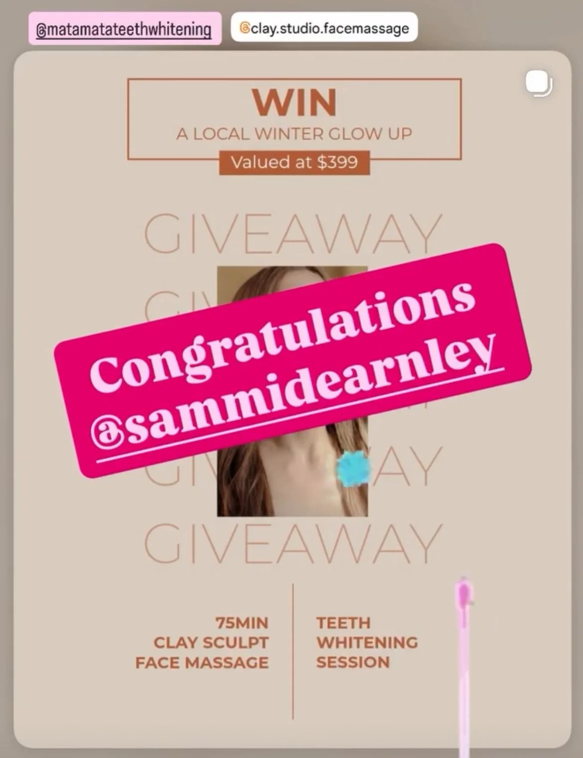 In case you missed our winner announcement&hellip; 👀

A huge congratulations to @sammidearnley 🎉🤍

And thank you so much to everyone who entered our Winter Glow Up giveaway. We loved seeing all your entries!

More Clay goodness to come ✨