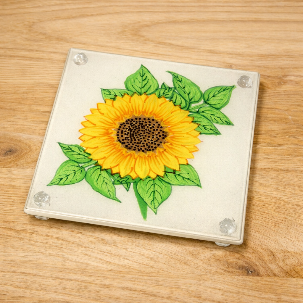 Classic Sunflower Tile — Minimalist