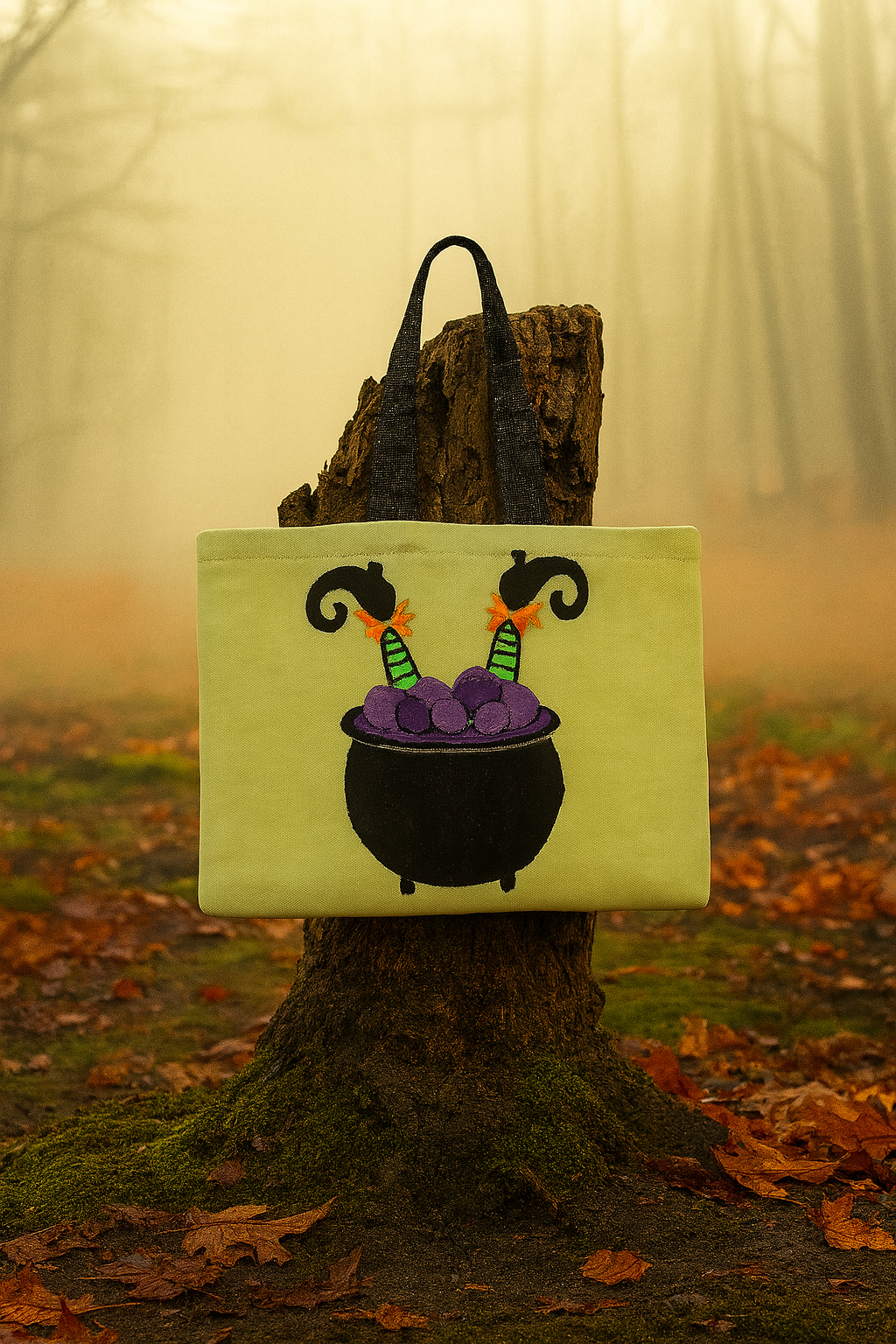 Witches Cauldron Treat Bag