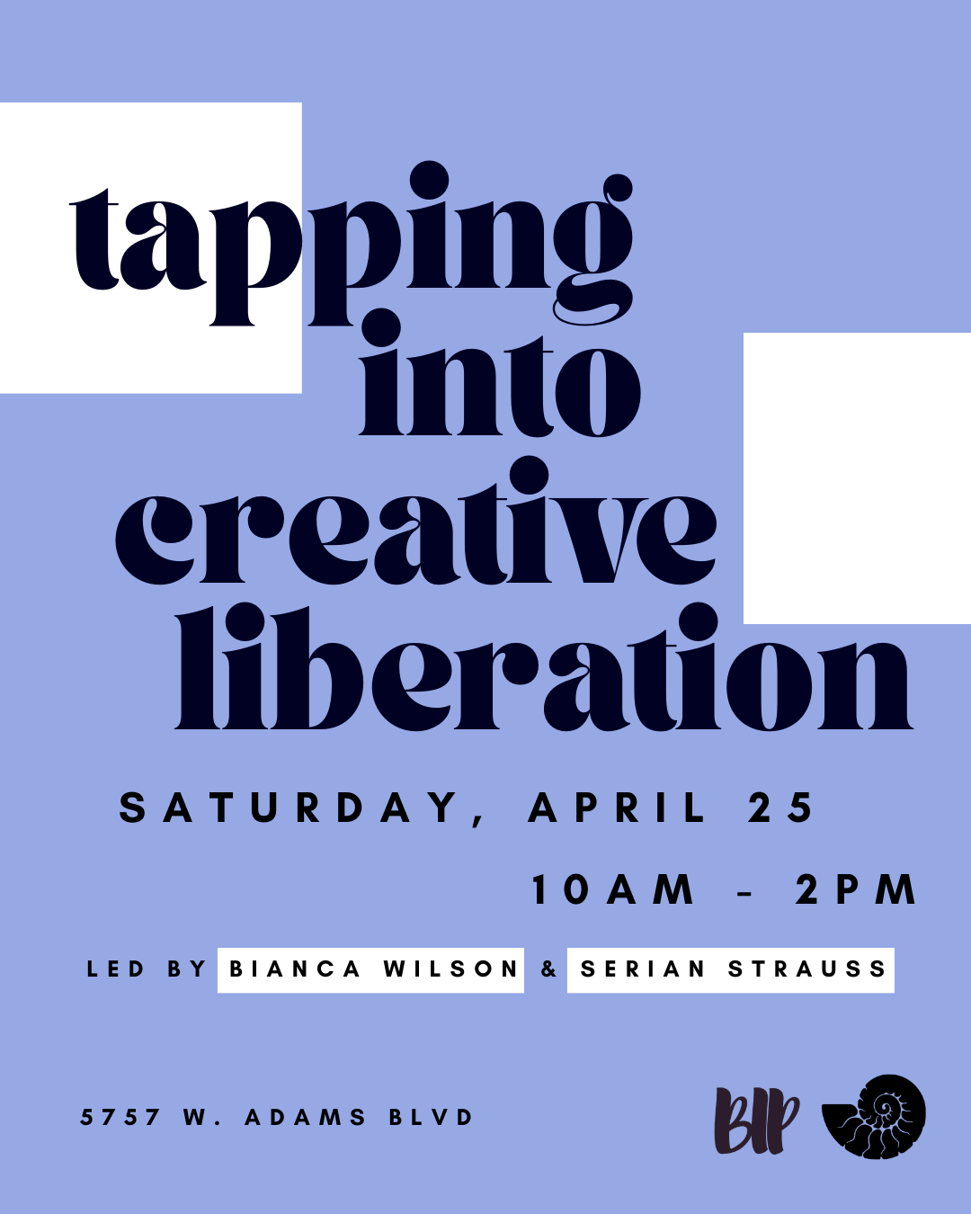 Tapping Into Creative Liberation Workshop