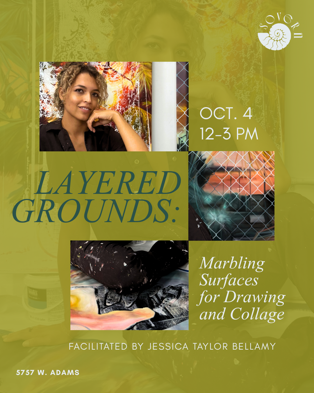 Layered Grounds: Marbling Surfaces for Drawing and CollageOr