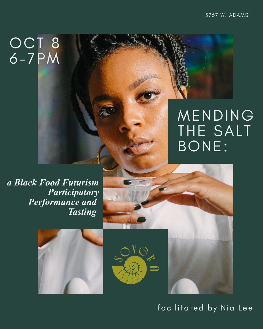 Mending the Salt Bone: a Black Food Futurism Participatory Performance and Tasting