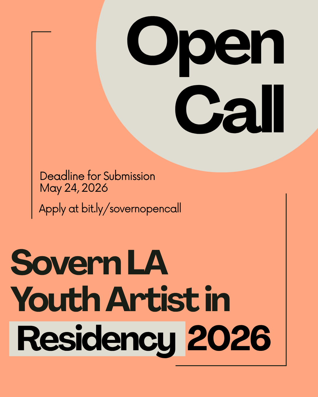 Youth Artist in Residency 2026