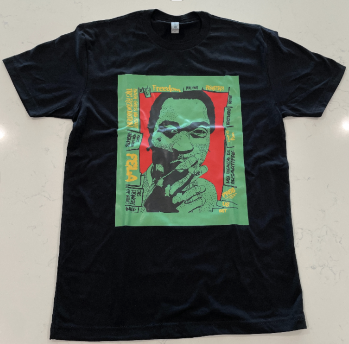 Black Fela Kuti Tee