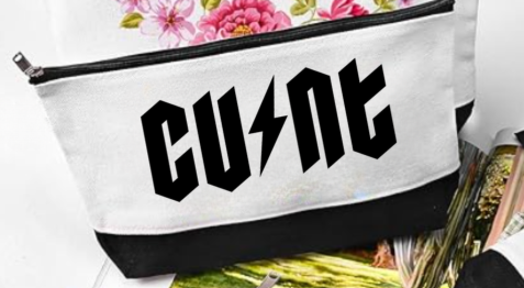 C*NT Makeup Bag