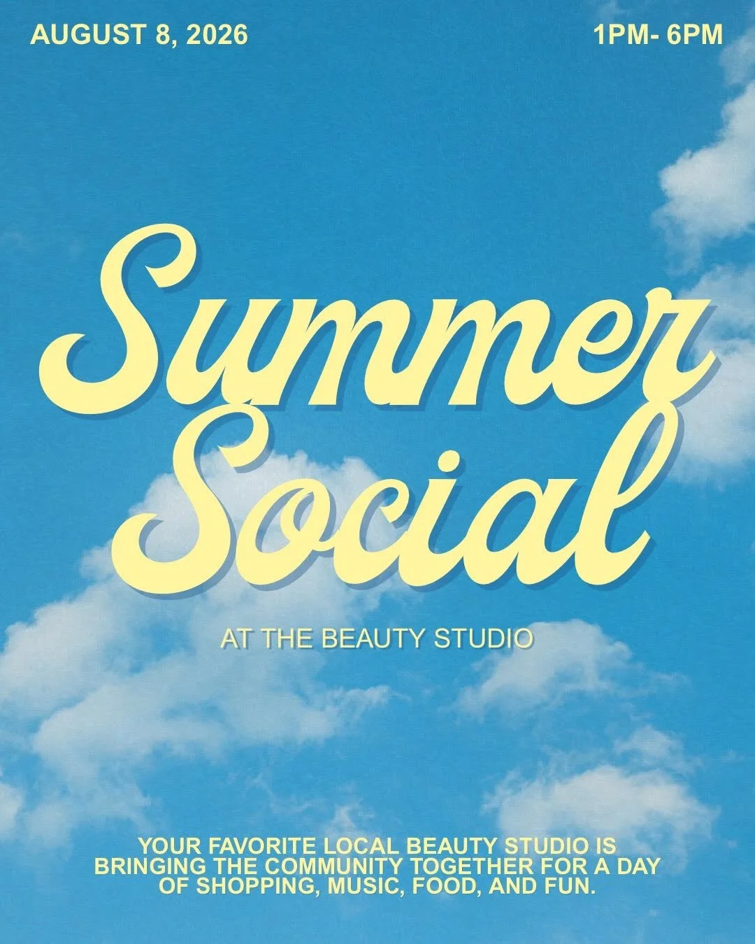 Summer Social at The Beauty Studio