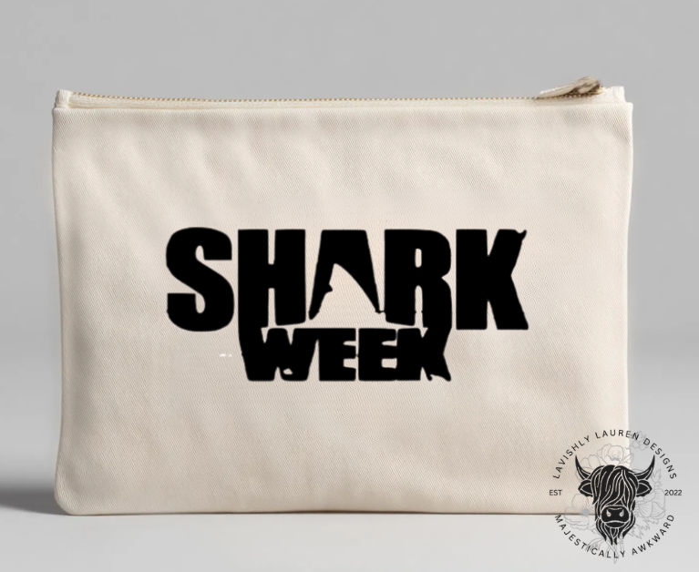 SHARK WEEK Period Pouch