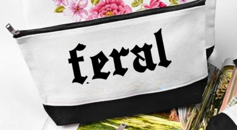 FERAL Makeup Bag