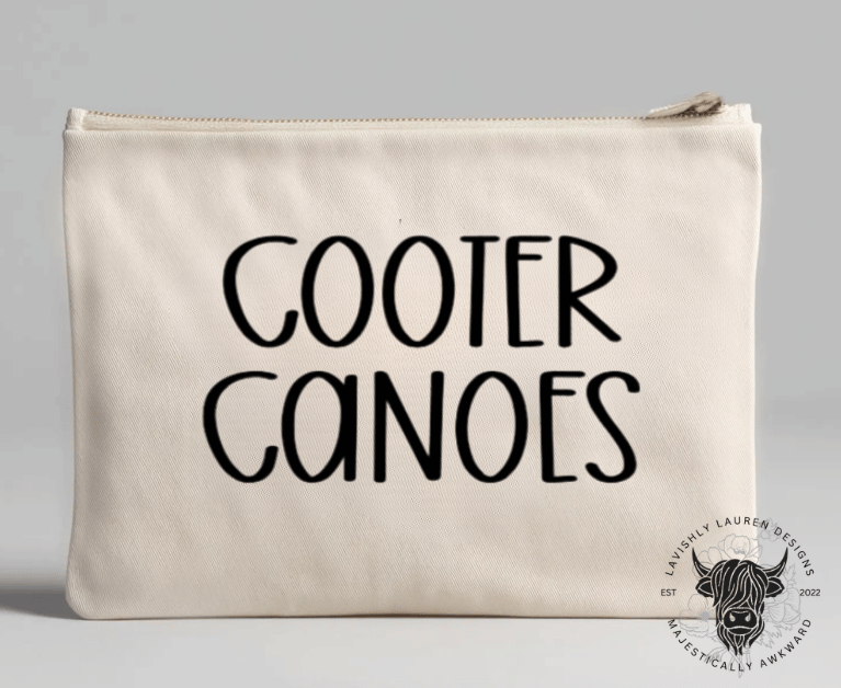 Cooter Canoes Period Pouch