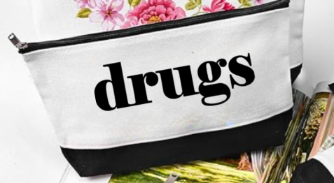 DRUGS Makeup Bag