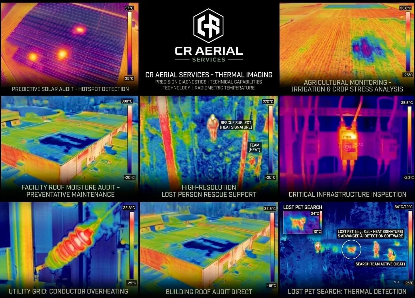 Stop guessing. Start seeing the invisible. 🔍

Why wait for a component to fail when you can predict it? Our latest thermal drone tech isn&rsquo;t just taking "heat maps"&mdash;it&rsquo;s providing high-resolution radiometric data that dete