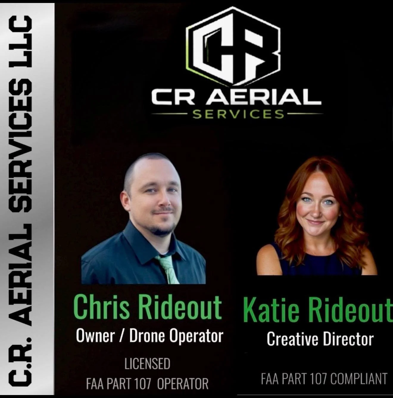 🚁 Meet the Team Monday 🚁

The Team Behind CR Aerial Services! 
We thought it was time to &ldquo;officially&rdquo; introduce the duo that makes it all happen. Meet Chris and Katie, the co-owners and driving forces behind our operations! 🌊

🕹️ Chri