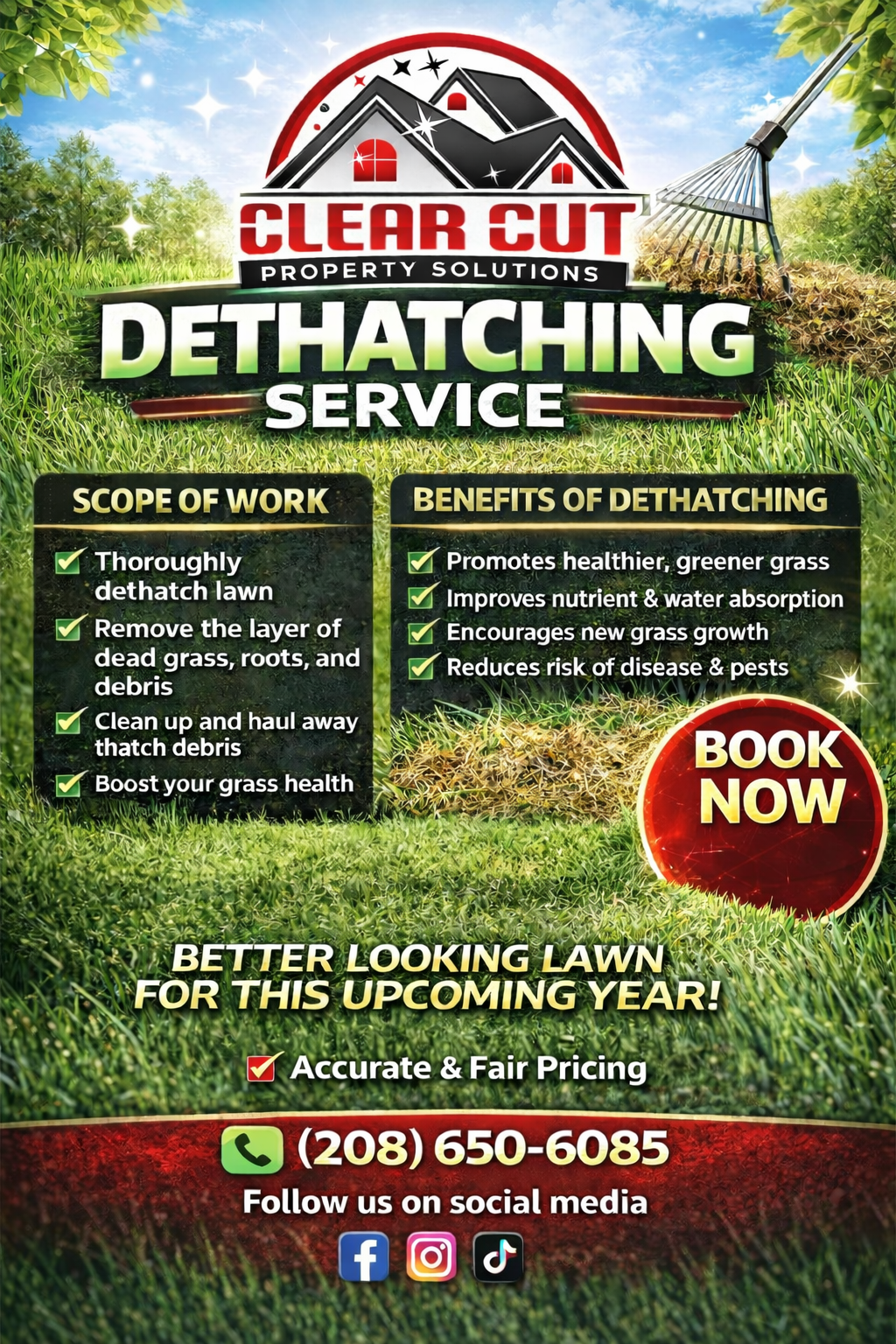 Dethatching