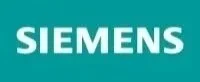Siemens logo on a teal background