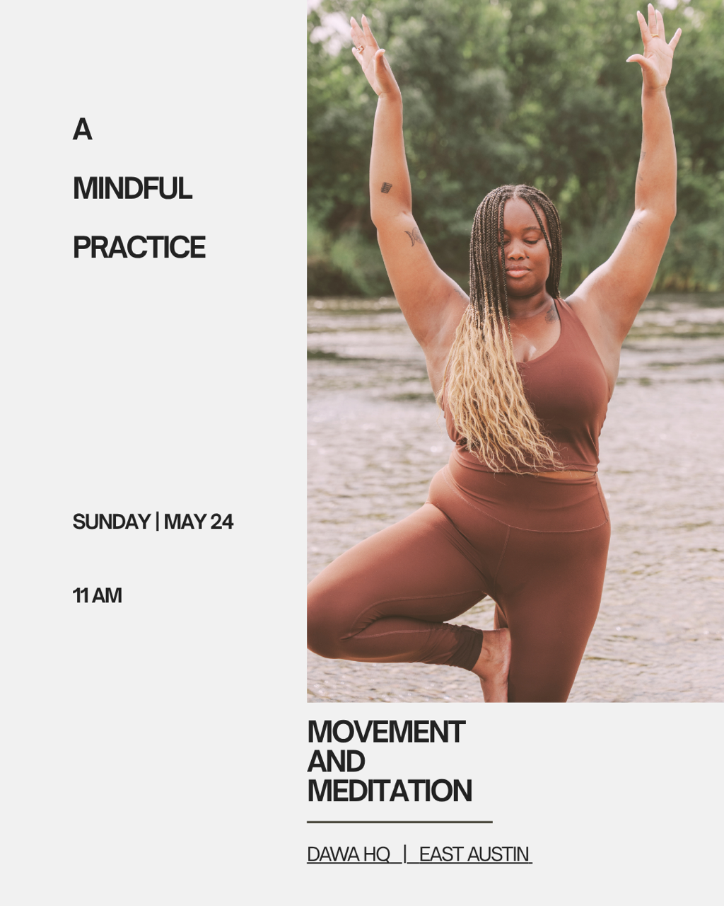 A midful Practice: Movement and Meditation with Tamra